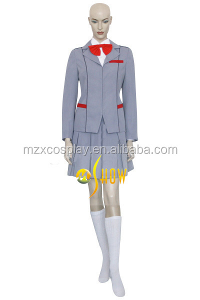 カスタムメイド漂白剤·朽木ルキア学校制服コスプレ日本女子校制服の衣装卸売ハロウィーンパーティーのために問屋・仕入れ・卸・卸売り