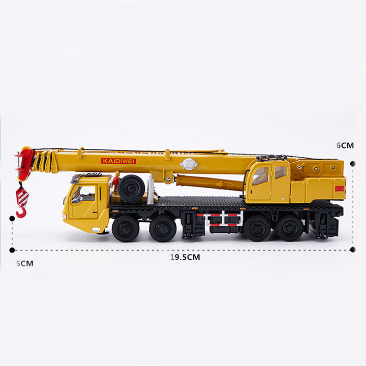 toy service truck with crane