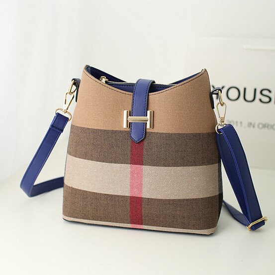 Hot Fashion Canvas Women Handbag Bucket Shoulder Bag Vintage