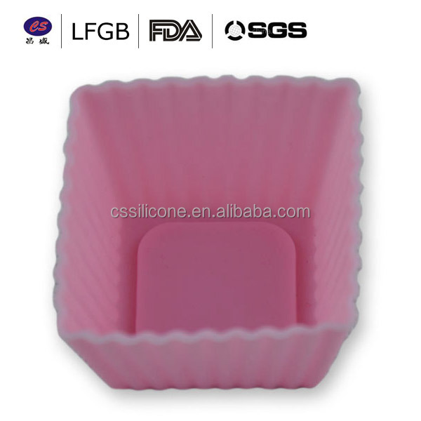 Factory wholesale silicone cupcake molds for cake decorating/Christmas gifts