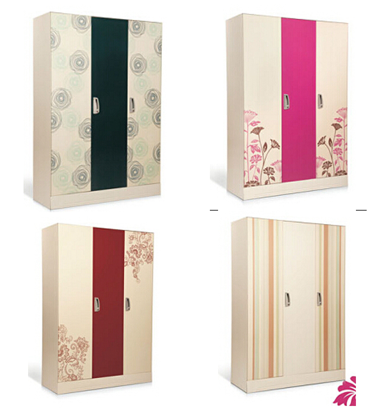New Style Cheap Steel Wardrobe / Bedroom Steel Almirah Designs Buy
