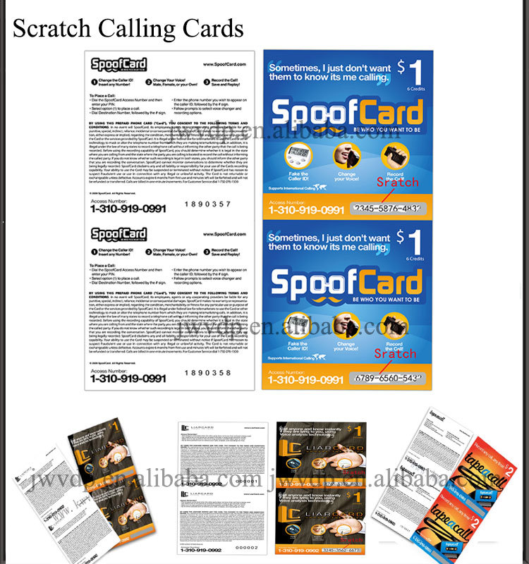 紙のスクラッチカード電話によるカードはカードに傷scrachオフスクラッチカードカラー印刷されたカードは4つコーリングカード仕入れ・メーカー・工場