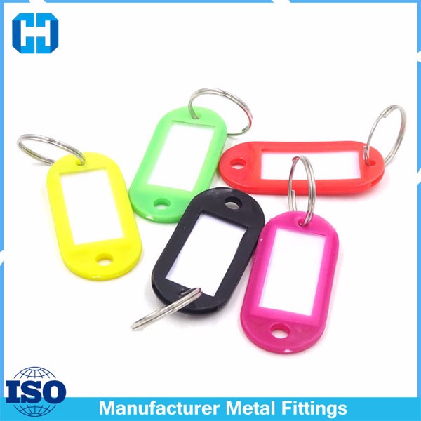 colorful key ring key tag