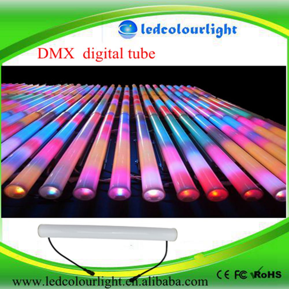 色変化ledライトを構築するチューブdmxdigiital/dmx512コントローラrgbチューブライト仕入れ・メーカー・工場