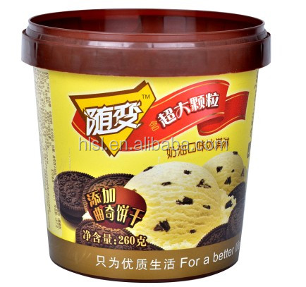 ice cream plastic containers