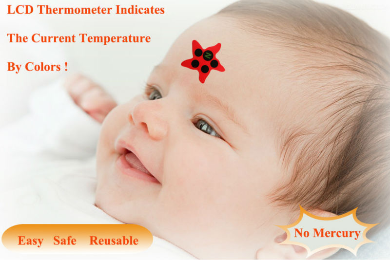 OEM Baby Care Liquid Crystal Fever Forehead Thermometer Strip - HTB1OSCpGXXXXXchXXXXq6xXFXXX8