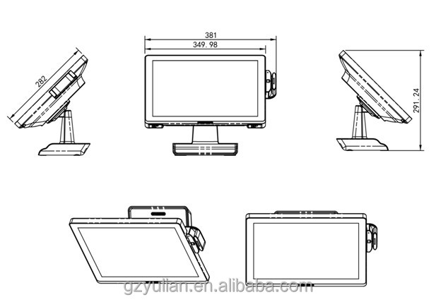 耐久性のある産業用コンピュータ/産業用タッチパネルpc/ファンレス産業用pc問屋・仕入れ・卸・卸売り