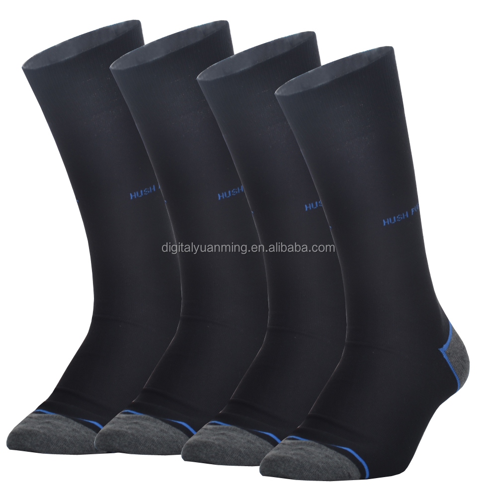 2015 new comfortablel black high waist socks for men