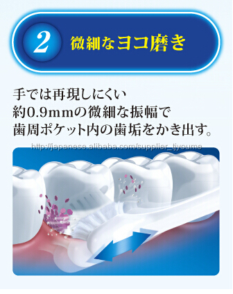 2015良い品質で音波歯ブラシTJ338電動歯ブラシ問屋・仕入れ・卸・卸売り
