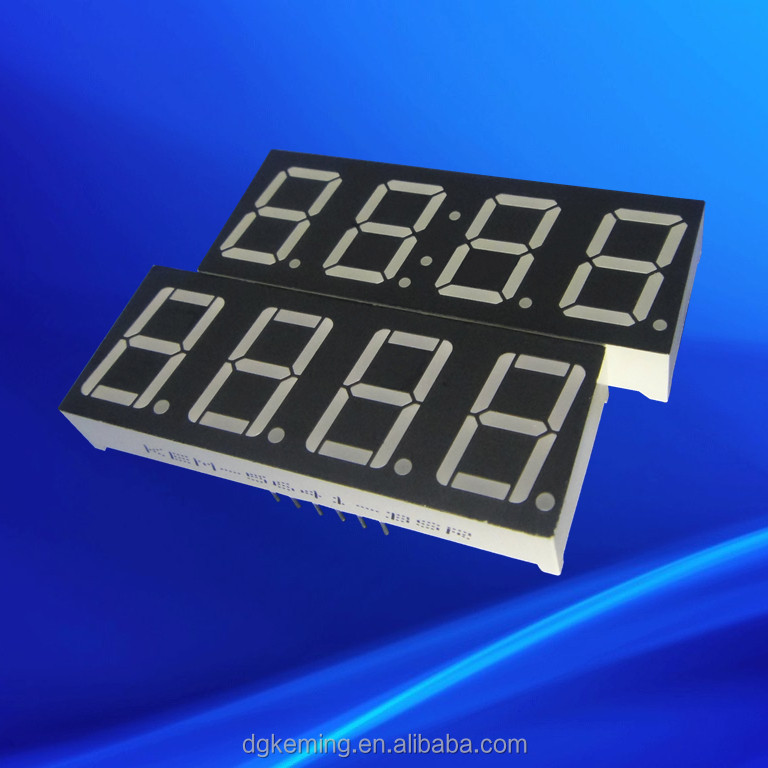 Ultra red led 4 digits 7 segment led display 5643 asur time point