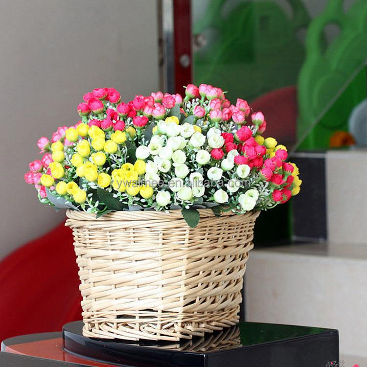 Wholesale Decorative Plastic Flower Pots,Description Rose Flower