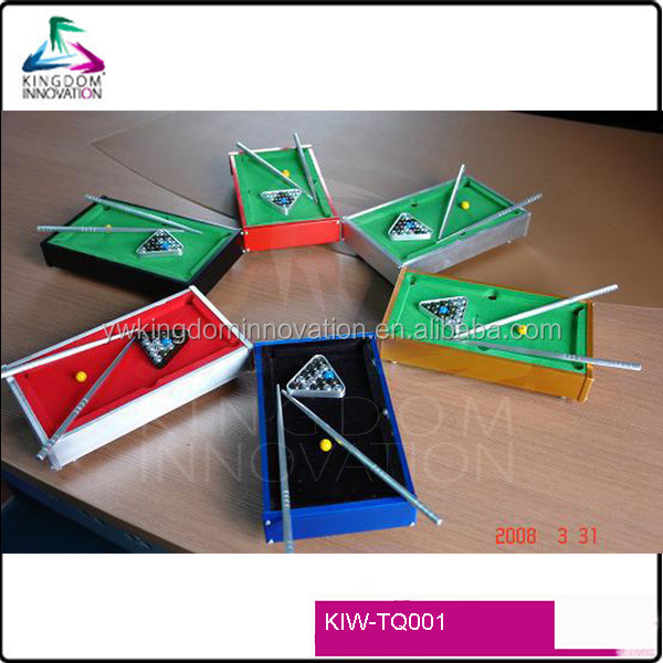 Kiw-tq002おもちゃゲームミニビリヤードのゲームのテーブル問屋・仕入れ・卸・卸売り