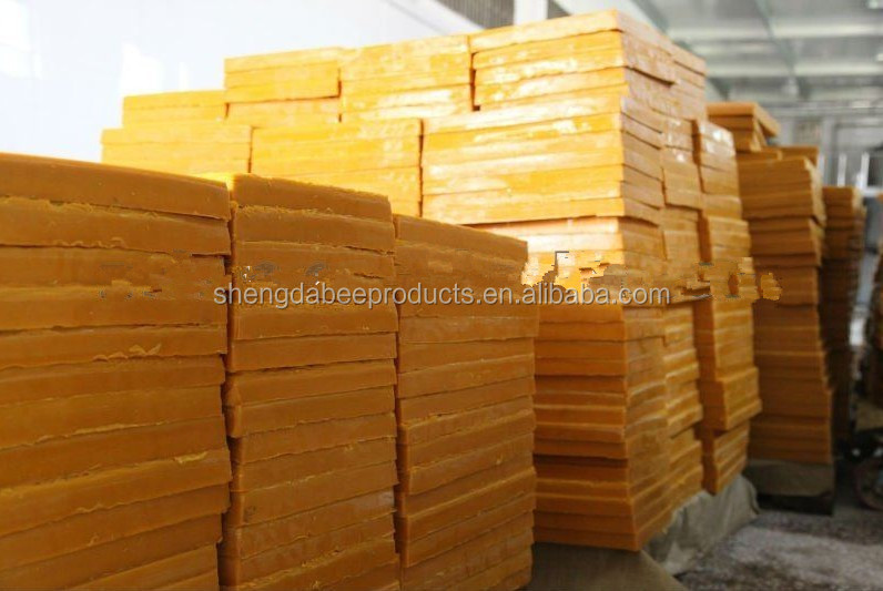 Bulk quantity white color beeswax for cosmetic