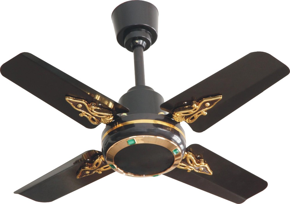 25 Mini Classical Orient High Speed Black Ceiling Fan With