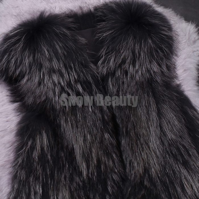 luxury raccoon fur vest middle long women (19).jpg