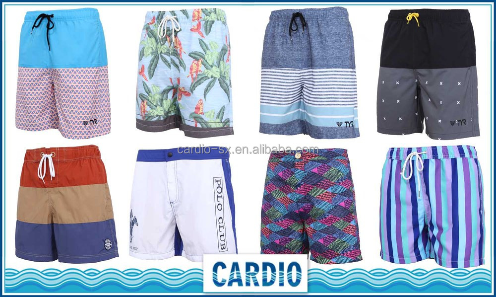 カスタム印刷された印刷された優れた軽量のメンズboardshortチェッカーボードhandfeelメンズボードショーツ仕入れ・メーカー・工場