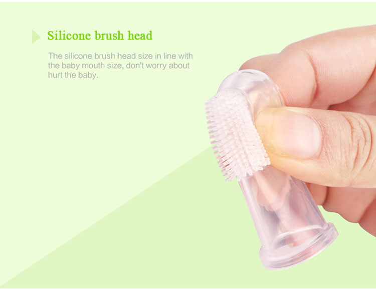 創造的な赤ん坊の製品fdaシリコンベビー歯ブラシの指歯ブラシ 問屋・仕入れ・卸・卸売り