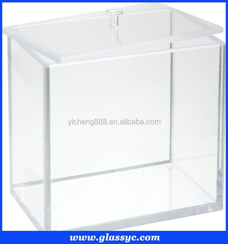 高品質の明確なアクリルboxケースプラスチック梱包箱有料ボックス仕入れ・メーカー・工場