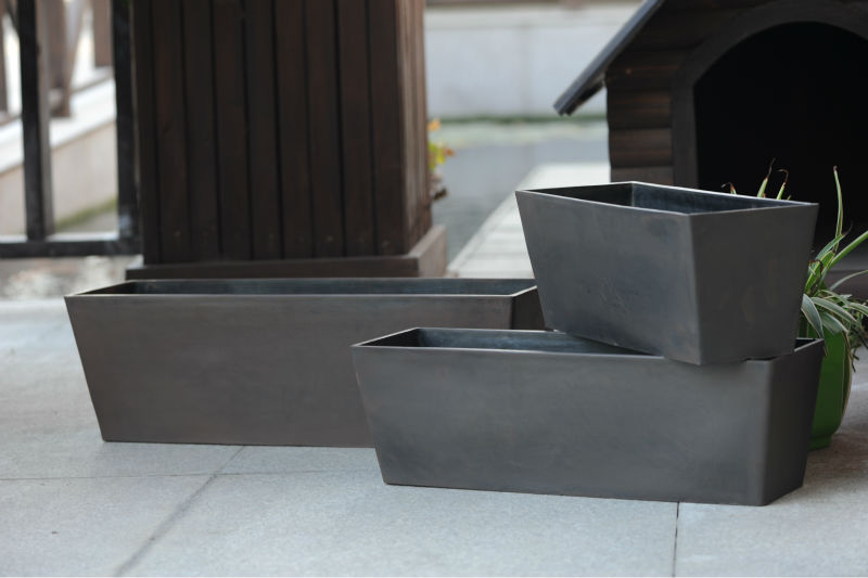 Long Planter Bronze