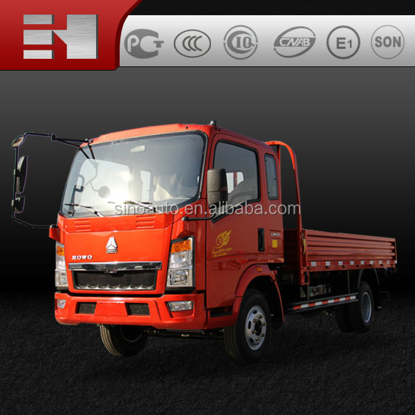 sinotruk howo 4x2 diesel cargo truck zz1167m5011w