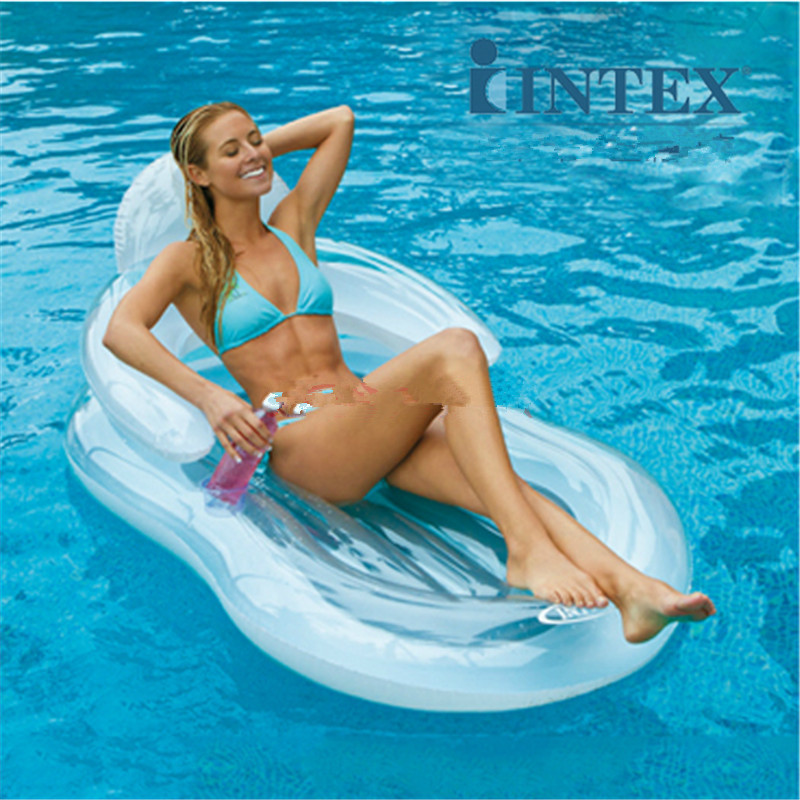 Comfort Float Pool Chair Mattress Inflatable Swimming Pool