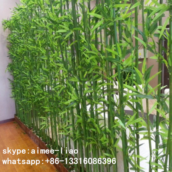 Q091128 Garden Decoration Fake Bamboo Pole Outdoor Artificial