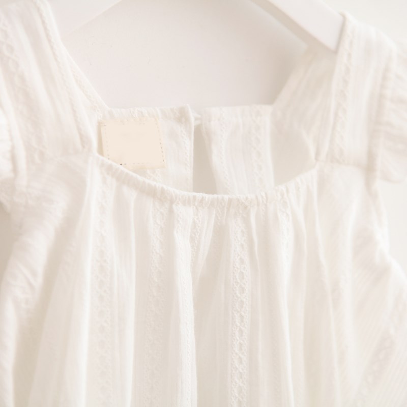 2016ベストセラー子供ブティックスーツ夏の女の子の服白いシャツとジャンパンツhz luomai仕入れ・メーカー・工場