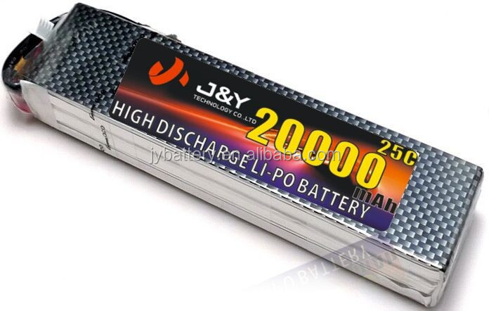 3S 11.1V 20000mah rc lipo battery