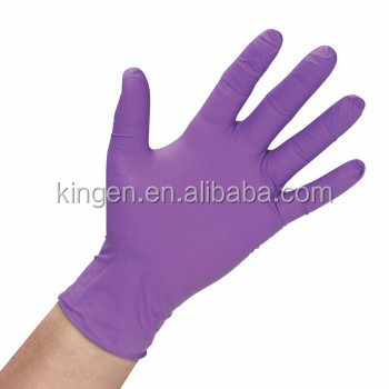青非滅菌使い捨てニトリル検査用手袋仕入れ・メーカー・工場