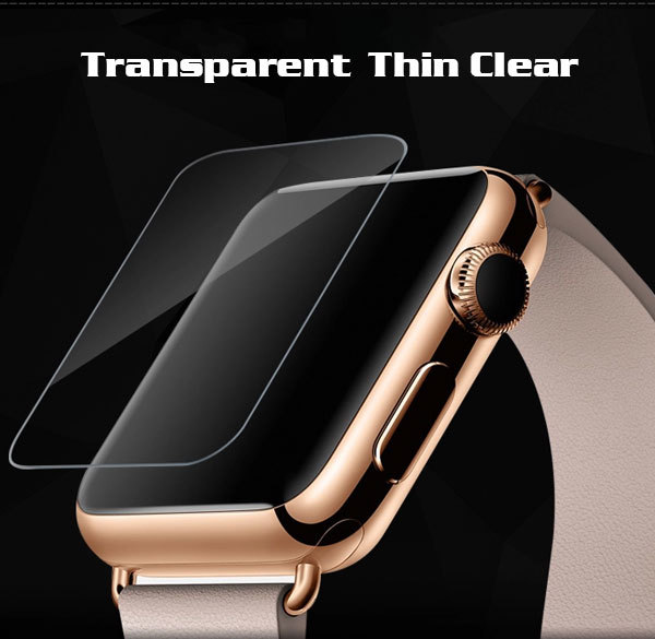For apple watch premium tempered glass screen protector, Japanese glass and glue