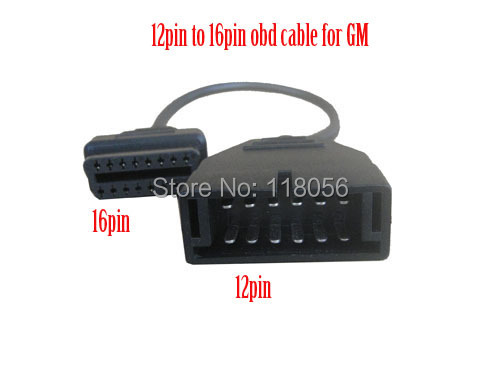 GM Adaptor 12pin OBD1 to 16Pin OBD2 Connector GM12 PIN Diagnostic Cable.JPG