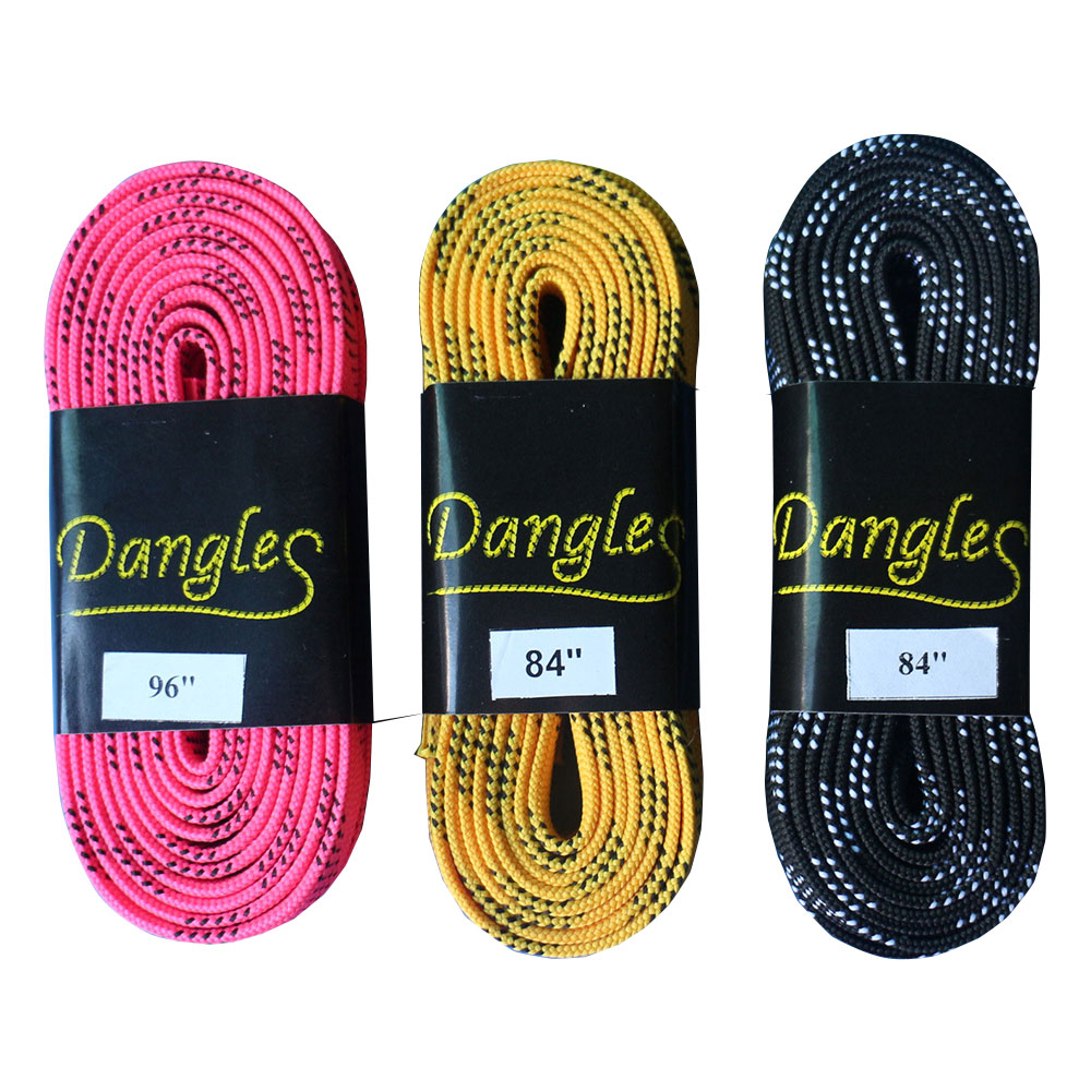 Waxed Nonwaxed Molded Tip Hockey Laces In 5 Length In 7 Colors Buy