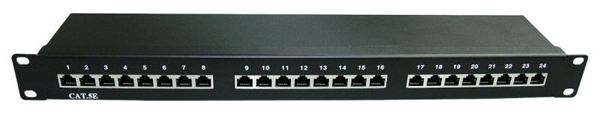 1u 24 ポート ブラック cat5e stp パッチ パネル仕入れ・メーカー・工場