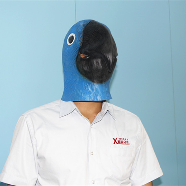 X- 陽気新しい動物大人ラテックスマスクフルヘッドキッズ怖いハロウィーン仮装動物仮面コスプレ仕入れ・メーカー・工場