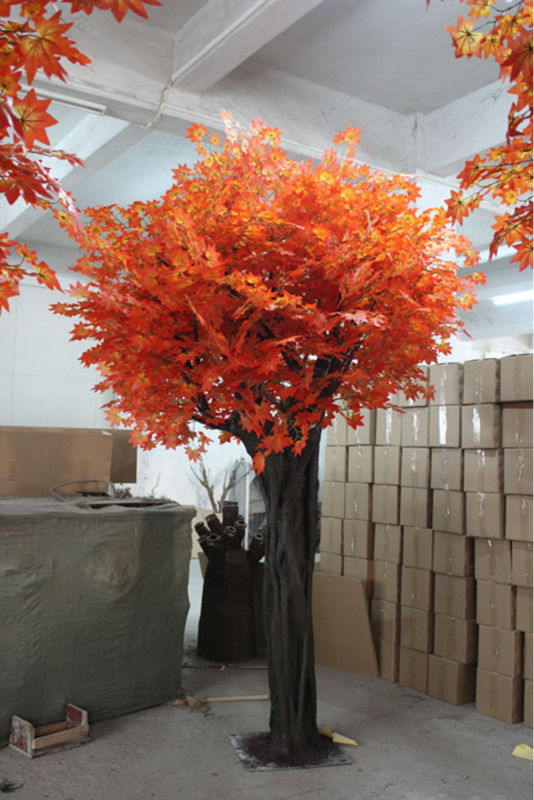 Artificial Japanese Maple Tree,Red Leaves Artificial Maple Tree For Indoor Decoration Buy