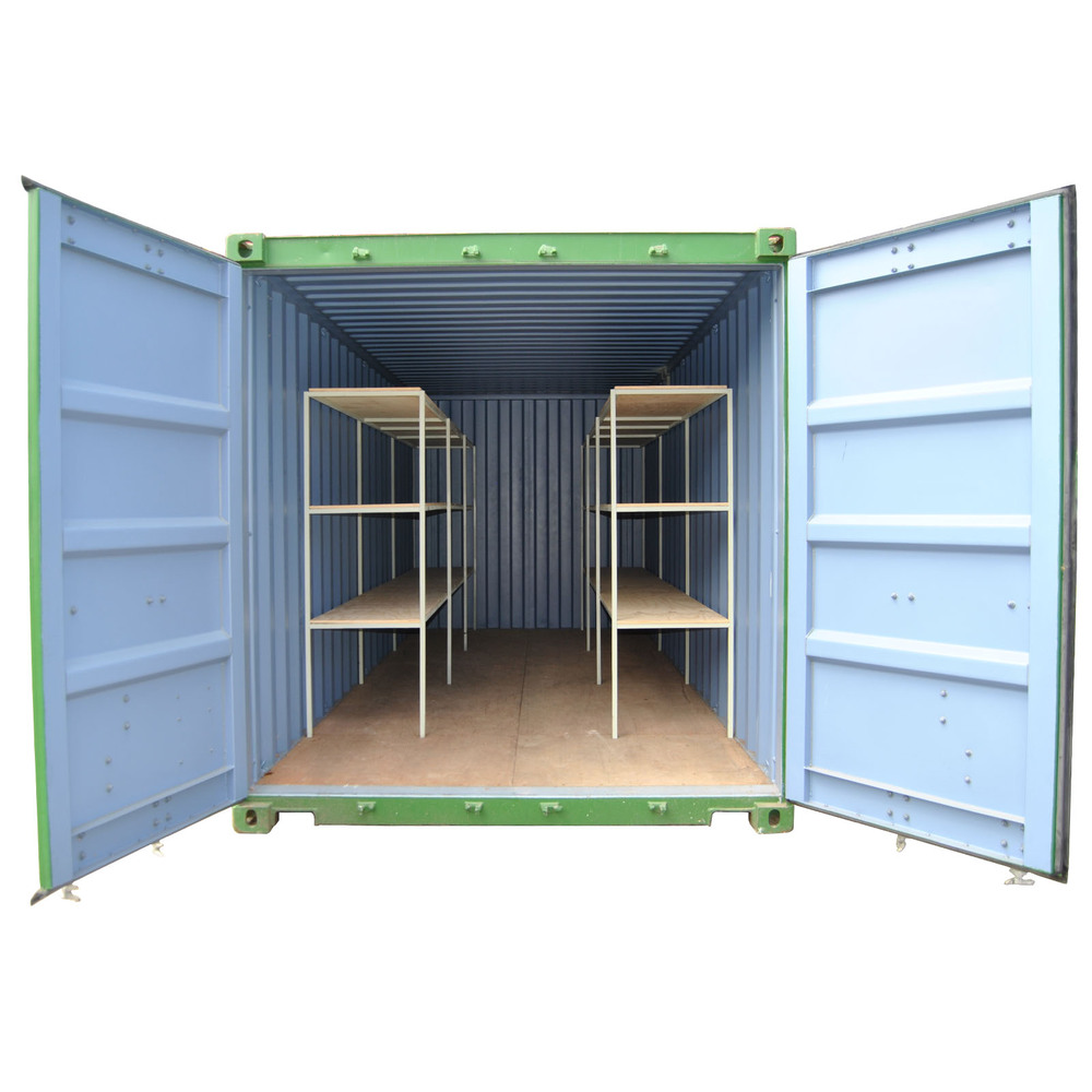 Shelf-adding Shipping Container For Storage - Buy Shipping Container