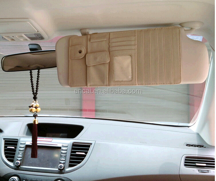 mulitencaiファッションカーcdバイザーボードオーガナイザーバッグホルダーインサート自動車用自動車用cdを吊り下げ問屋・仕入れ・卸・卸売り
