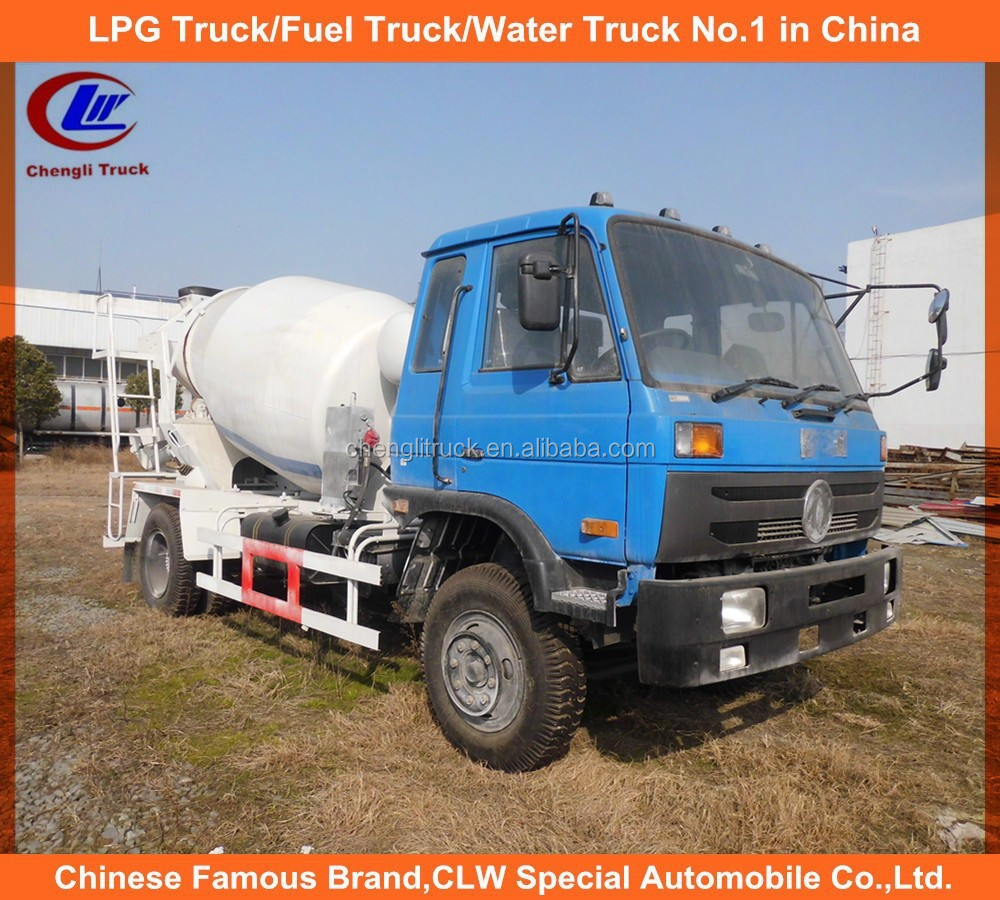 cement mixer 3cbm 4cbm concrete mixer 4x2 concrete mixer truck