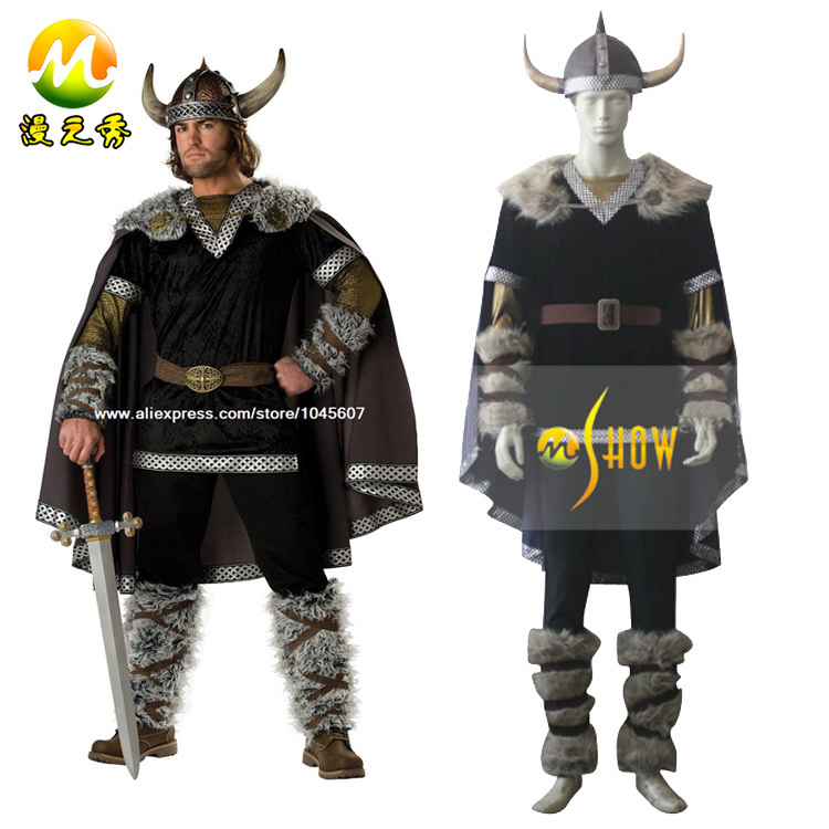 バイキング戦士コスプレ衣装ハロウィンパーティーコスプレ衣装販売のための問屋・仕入れ・卸・卸売り