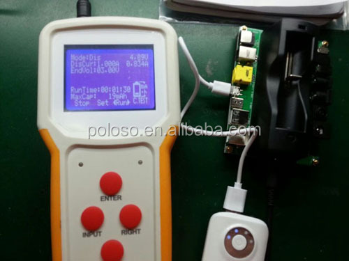 バッテリーテスターpolosorfnt4/バッテリーの容量テスター18650リチウムイオン電池および電源銀行仕入れ・メーカー・工場