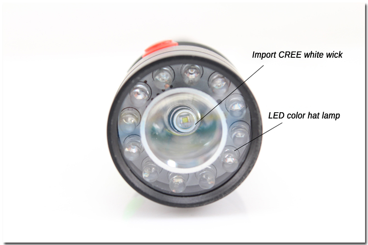 q5葛光赤緑黄色が変わるled懐中電灯問屋・仕入れ・卸・卸売り