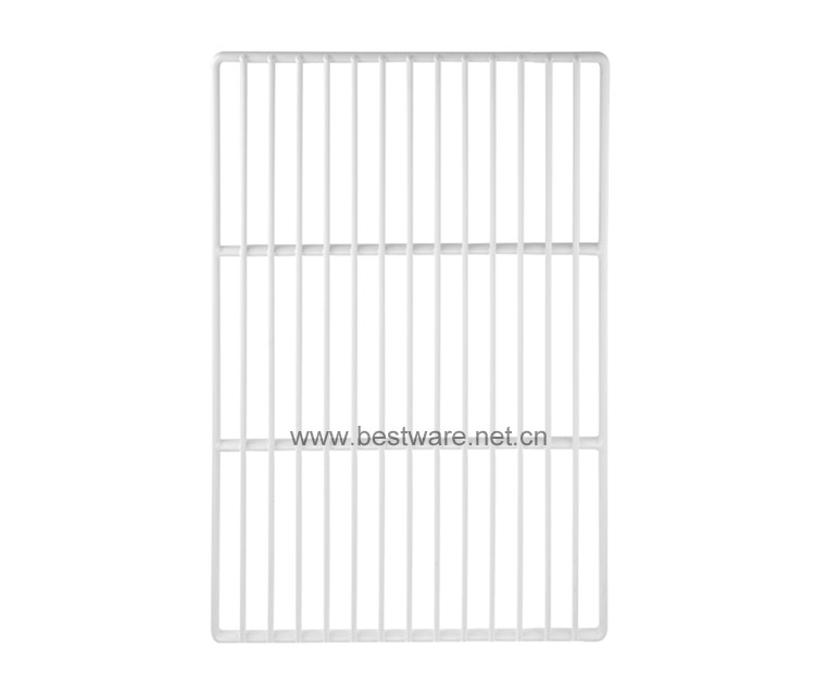 Professional Kitchen Equipment Fridge White Plastic Icebox Wire Shelf Wire Shelves Refrigerator Rack.jpg