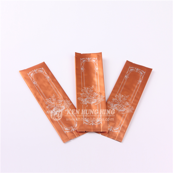 Beautiful Customized Foil Side Gusset Tea Bags