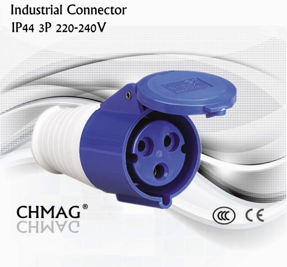 Mobile Socket 32a 3p Ip44 Blue 223 213 16a Portable Socket Plug 220v Connector Cable Ieccee 240v