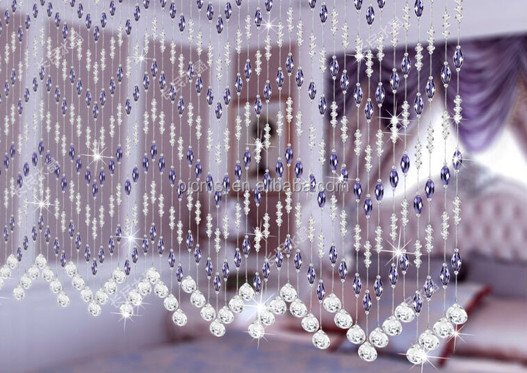 新しいスタイルの家の装飾2014年水晶ビーズのカーテン間仕切り用の問屋・仕入れ・卸・卸売り