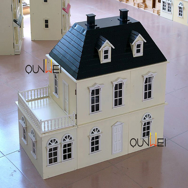 112 Scale Country Victorian Dollhouse Kits Qw60320 Buy Real Good Toys,Wooden Dollhouses
