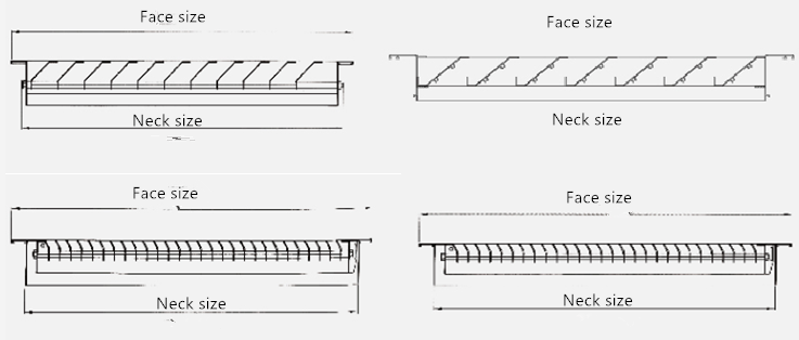 air grilles section