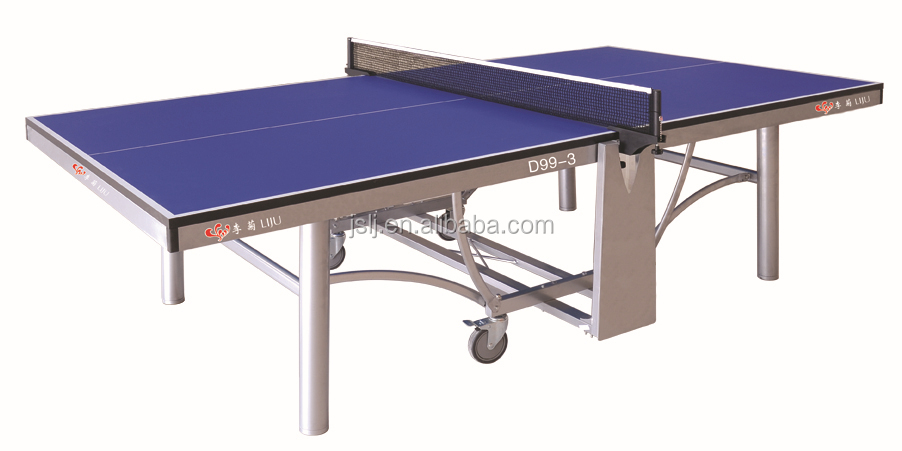 中国ハイエンドの品質d99-3ダブルフォールディング、 卓球台、 ピンポンテーブル、 卓球の設備問屋・仕入れ・卸・卸売り