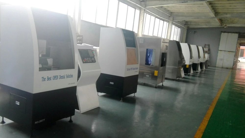 安いと最高のジルコニアブロックcad/cam歯科フライス盤マシンcnc/jd-t4オープン歯科ソリューション仕入れ・メーカー・工場