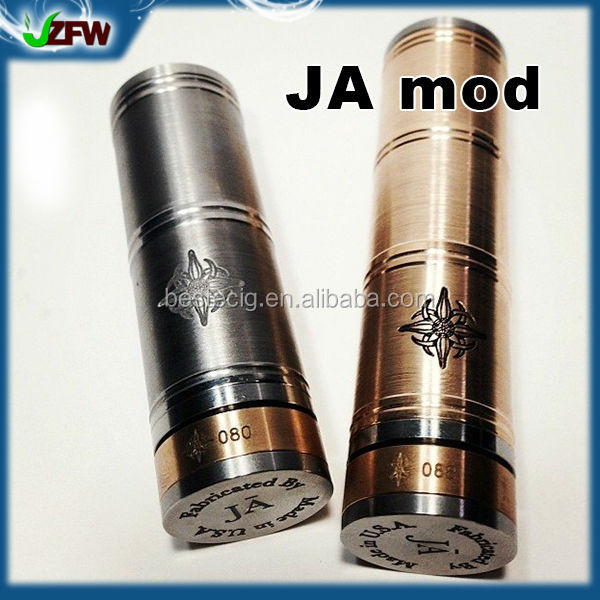 New product 2014 mechanical ja mod, ja mod clone, ja mod with 18650 battery